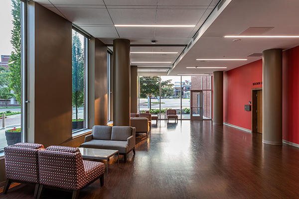 ballroom prefunction interior